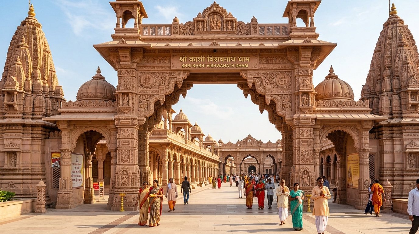 Shri Kashi Vishwanath Dham Temple Corridor